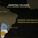 Ecuador e Argentina: stessa rotta?